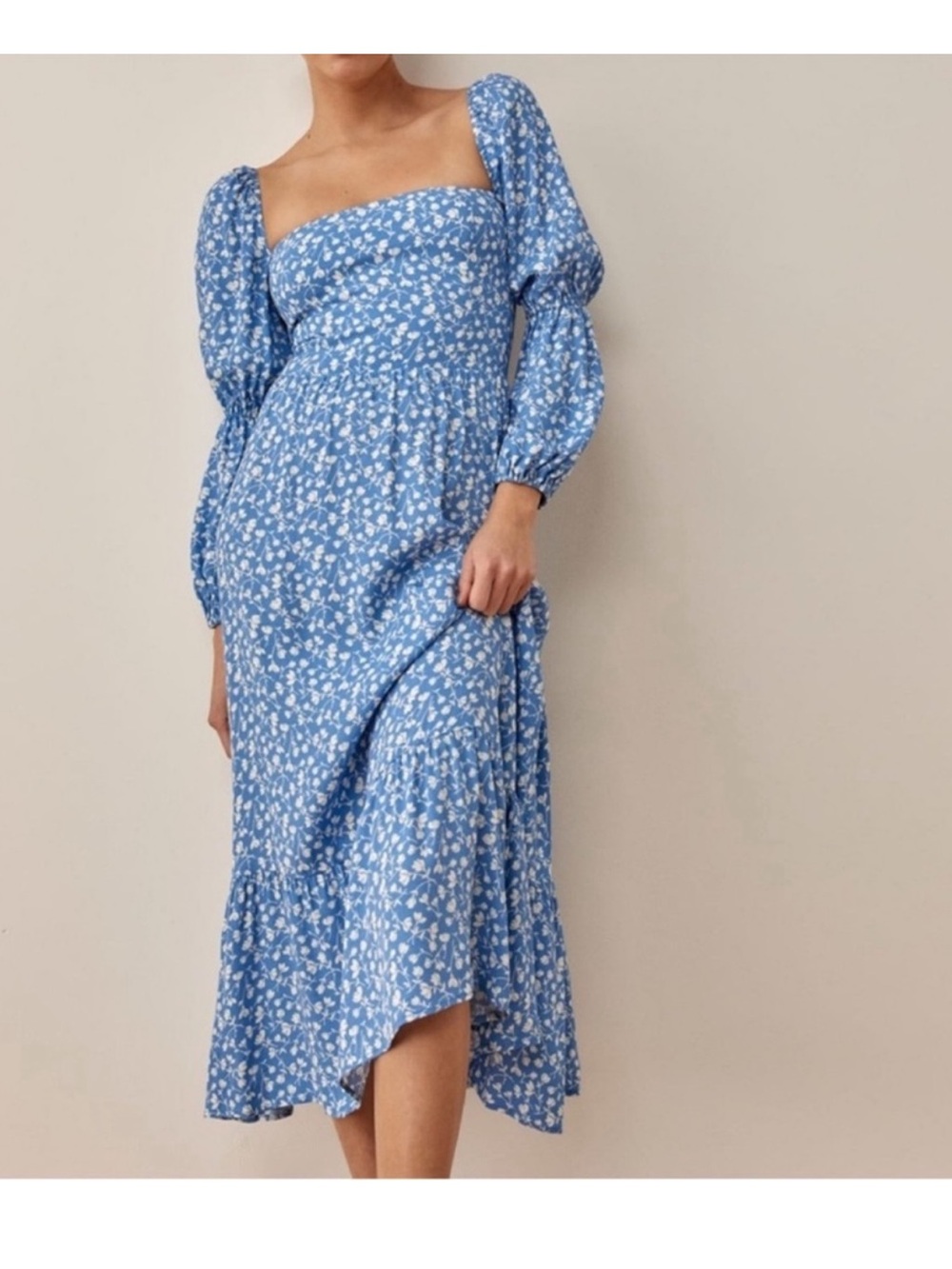 Reformation Mica Floral Dress